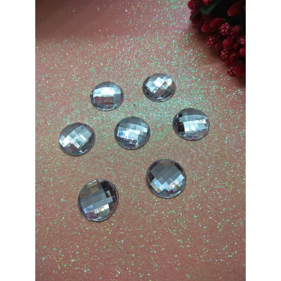 Стразы акриловые 16 мм, цена за 20 шт